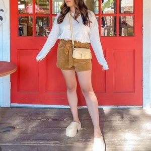 Corduroy Shorts